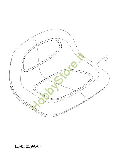 Picture of Sedile TORNADO 97/13,5 T Cat.2010 Trattorino