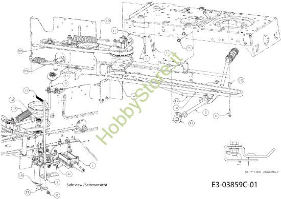 Picture of Trasmissione (2/2) KROSSER 92/15,5 T Cat.2010 Trattorino