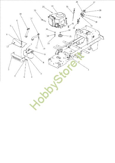 Picture of Motore OM 106J/16H Cat.2010 Trattorino