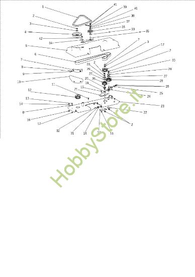 Picture of Piatto di taglio (2/2) OM 106J/16H Cat.2010 Trattorino