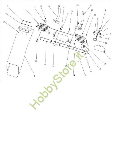Picture of Raccoglierba OM 106J/16H Cat.2010 Trattorino