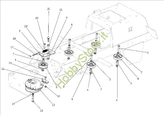 Picture of Puleggia frizione OM 106J/17,5H Cat.2010 Trattorino