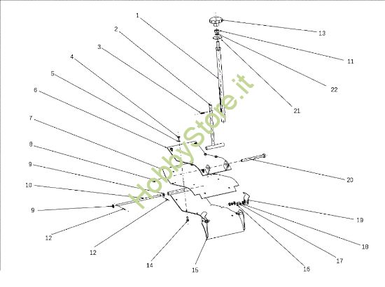 Picture of Piatto di taglio (3/3) OM 106J/17,5H Cat.2010 Trattorino
