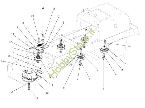 Picture of Puleggia frizione OM 106J/18H Cat.2010 Trattorino