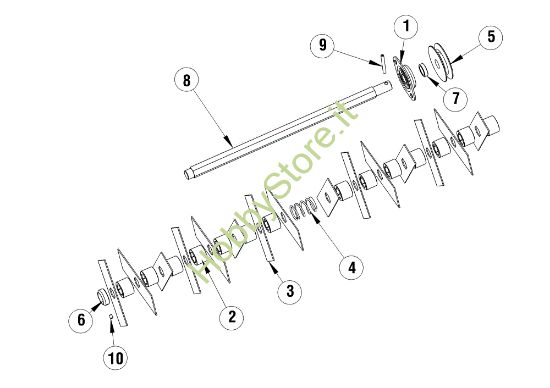 Picture of Esploso 4 SR 35 B45 Arieggiatore
