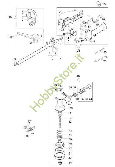 Picture of Trasmissione SPARTA 440 S (Euro2) Decespugliatore