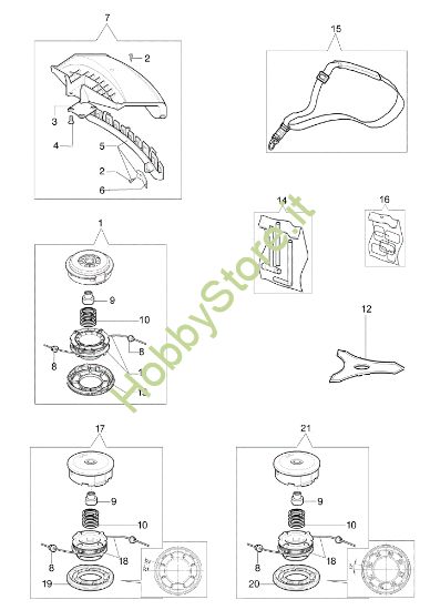 Picture of Accessori SPARTA 440 S (Euro2) Decespugliatore