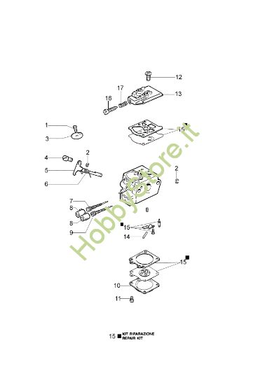 Picture of Carburatore WT-870 SPARTA 440 T (Euro2) Decespugliatore