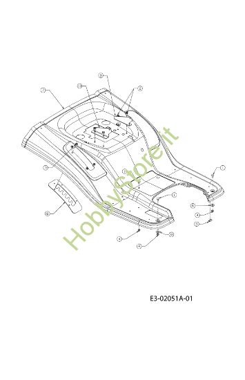 Picture of Carrozzeria posteriore KROSSER 105/17,5 H Cat. 2011 (13XXXXXX636) Trattorino
