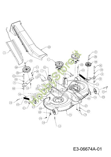 Picture of Piatto di taglio (13BN49KN636) KROSSER 105/17,5 H Cat. 2011 (13XXXXXX636) Trattorino