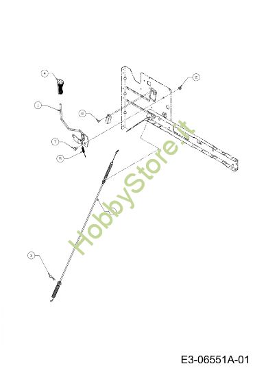 Picture of Leva innesto lame KROSSER 92/15,5 T France Cat.2011 Trattorino