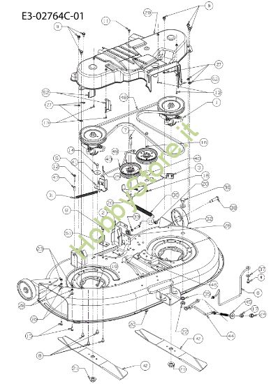 Picture of Piatto di taglio TORNADO 108/18,5 H Cat.2011 Trattorino