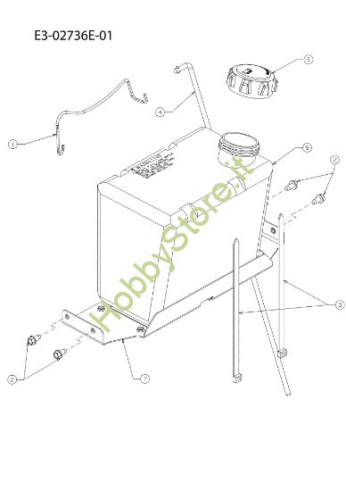 Picture of Serbatoio TORNADO 108/18,5 H Cat.2011 Trattorino