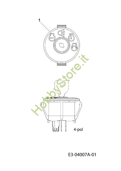 Picture of Schema elettrico (2/2) TORNADO 108/20 H Cat.2011 Trattorino