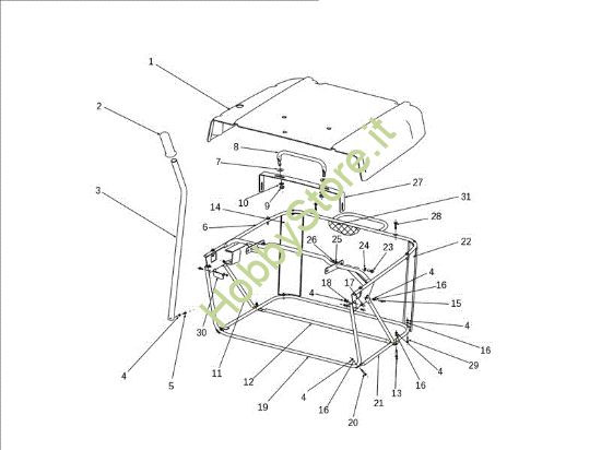 Picture of Sacco raccoglierba OM 106J/15,5H Cat.2011 Trattorino