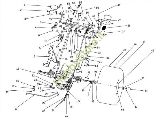 Picture of Trasmissione OM 106J/18H Cat.2011 Trattorino