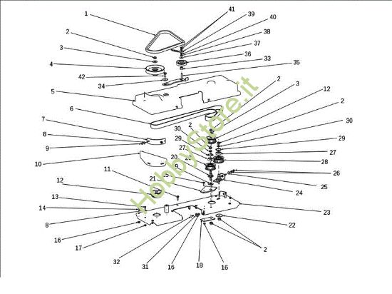 Picture of Piatto di taglio (2/3) OM 106J/18H Cat.2011 Trattorino