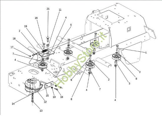 Picture of Puleggia frizione OM 106J/24H 4X4 Cat.2011 Trattorino