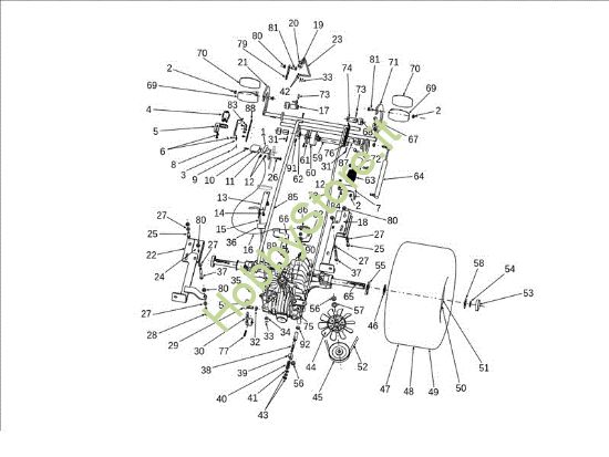 Picture of Trasmissione OM 106J/24H 4X4 Cat.2011 Trattorino