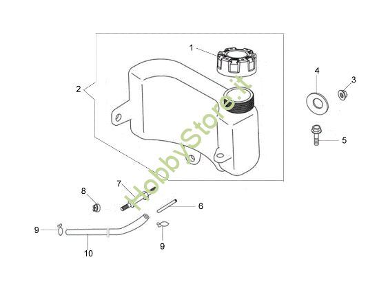 Picture of Serbatoio MAX 48 PK (K650) Rasaerba