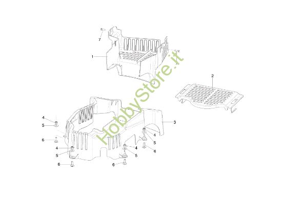 Picture of Protezione cinghia MISTRAL 72/13 H (4in1) e EURO 5 Trattorino