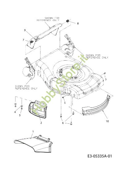 Picture of Protezioni G 55 VBX 4-IN-1 Cat. 2012 Rasaerba