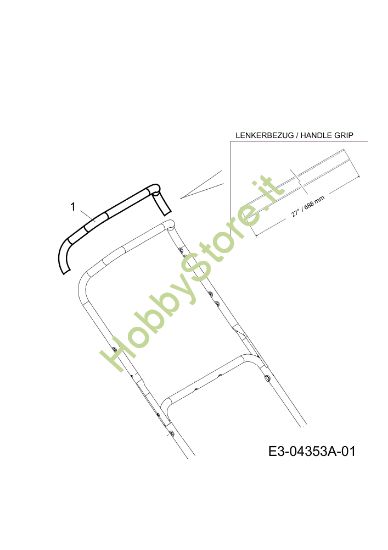 Picture of Protezione manubrio G 55 VBX 4-IN-1 Cat. 2012 Rasaerba