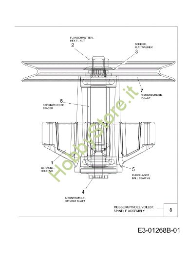 Picture of Supporto lame KROSSER 80/12,5 T Cat.2012 Trattorino