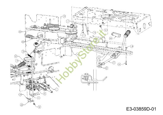 Picture of Trasmissione (2/3) KROSSER 92/15,5 T France Cat.2012 Trattorino