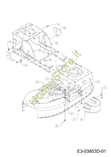 Picture of Protezione cinghie TORNADO 108/18,5 H Cat.2012 Trattorino