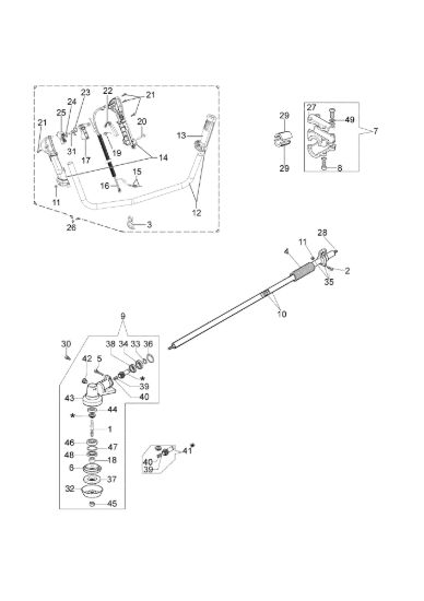 Picture of Trasmissione OM 36 Vers.2015 Decespugliatore