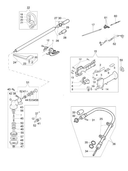Picture of Trasmissione OM 43 BP Vers.2015 Decespugliatore
