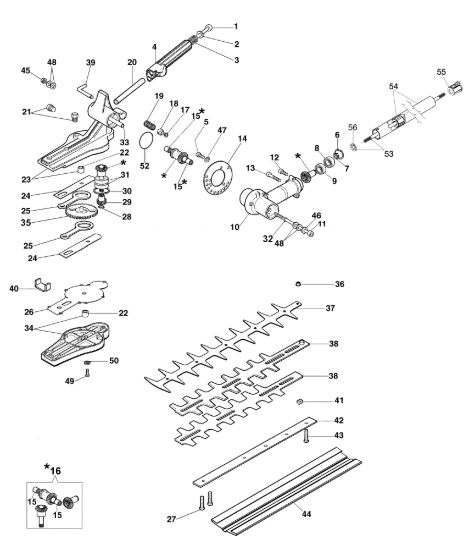 Picture of Tagliasiepi Applicazione (Tagliasiepi) BC 240 D (Ø24/26)