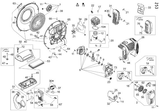 Picture of Motore BV 900 Soffiatore