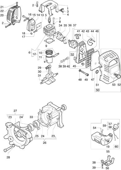 Picture of Motore 750 MASTER Decespugliatore