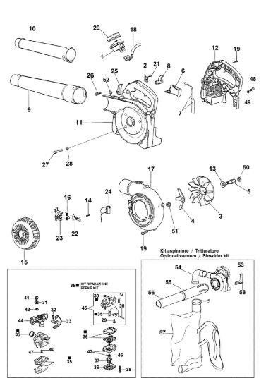 Picture of Gruppo ventola BV 126 Soffiatore
