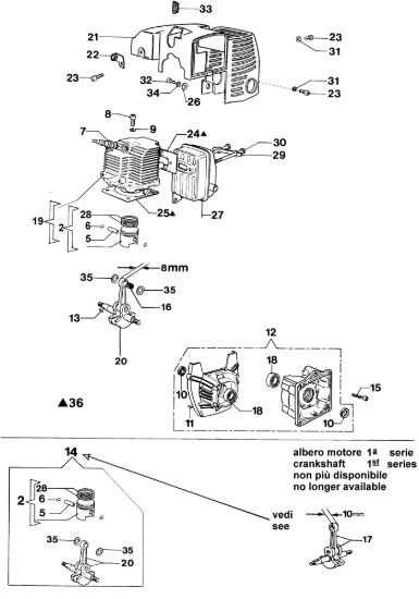 Picture of Motore 727 C Decespugliatore