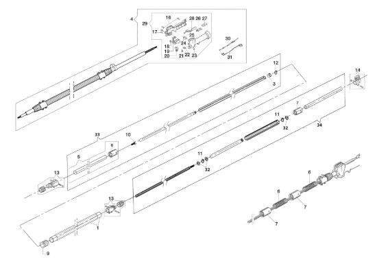 Picture of Asta (Trasmissione) PPX 250 Potatore