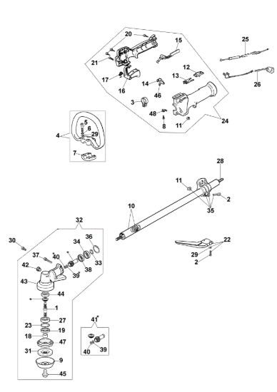 Picture of Trasmissione 725 S Decespugliatore