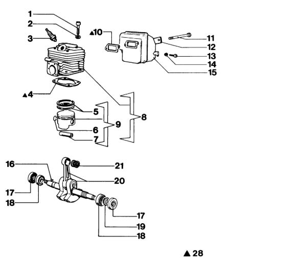 Picture of Motore 350S Motosega