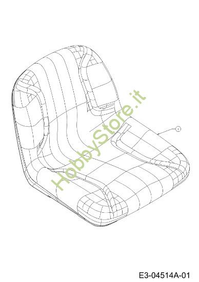 Picture of Sedile KROSSER 92/16 H Cat. 2012 Trattorino