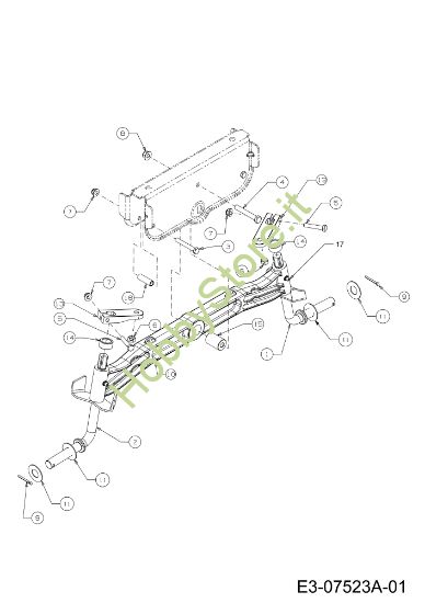 Picture of Assale anteriore KROSSER 92/16 H Cat. 2012 Trattorino