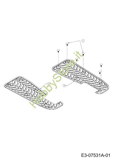 Picture of Pedane KROSSER 92/16 H Cat. 2012 Trattorino