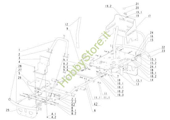 Picture of Telaio APACHE 92 EVO Cat.2012 Trattorino