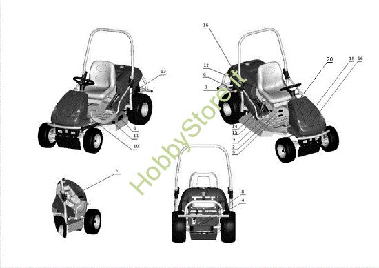 Picture of Etichette APACHE 92 EVO Cat.2012 Trattorino