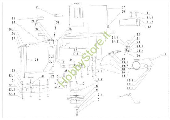 Picture of Motore APACHE 92 4x4 EVO Cat.2012 Trattorino