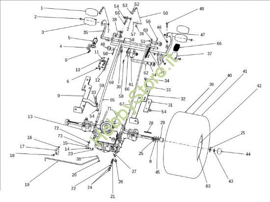 Picture of Trasmissione OM 106J/17,5H Cat.2012 Trattorino