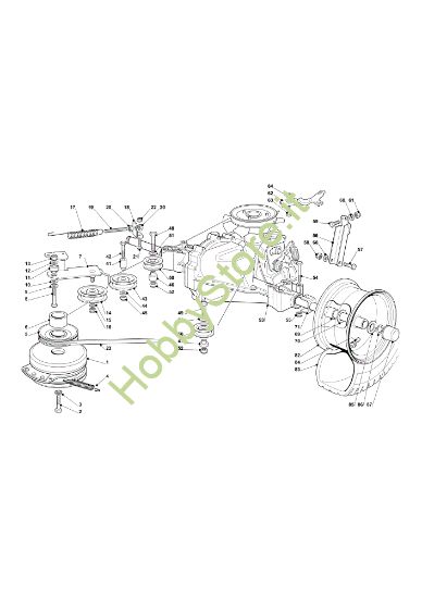 Picture of Trasmissione OM 101C/16K H Cat.2012 Trattorino
