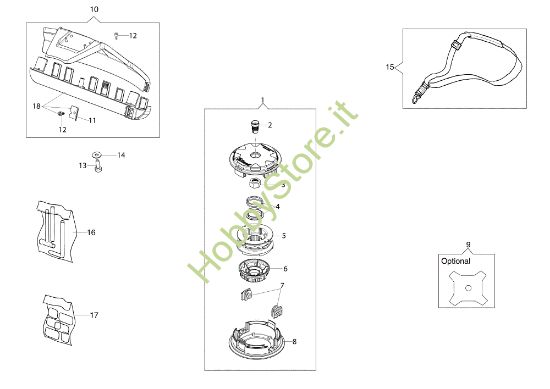 Picture of Accessori BC 22 S (EURO 1) Decespugliatore