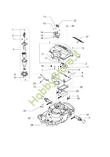 Picture of Gruppo motore ORION 1200 Robot